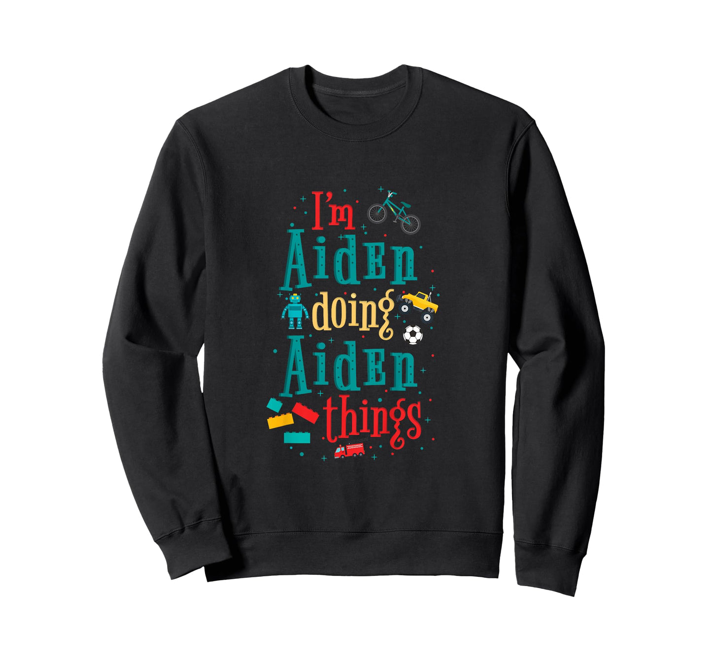 Kids I'm Aiden Doing Aiden Things Cute Boys Gift T-Shirt