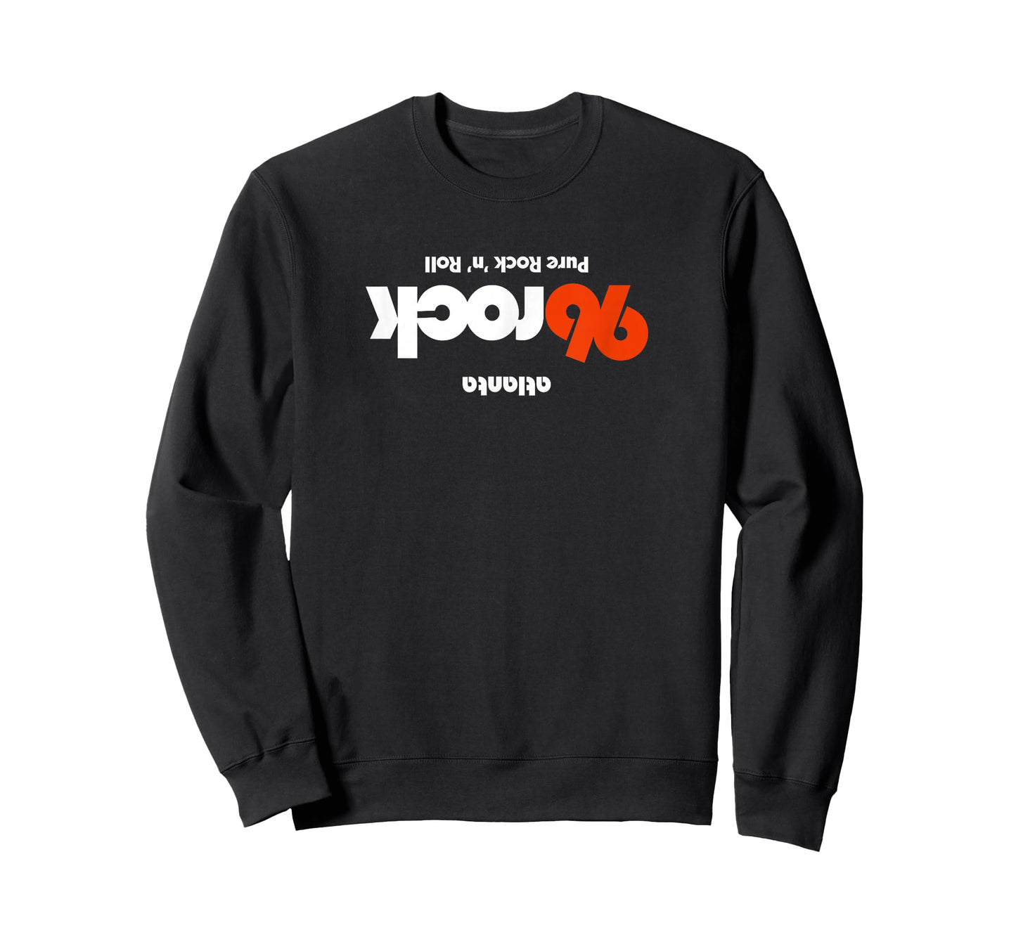 96 Rock Atlanta Upside Down Dark T-Shirt