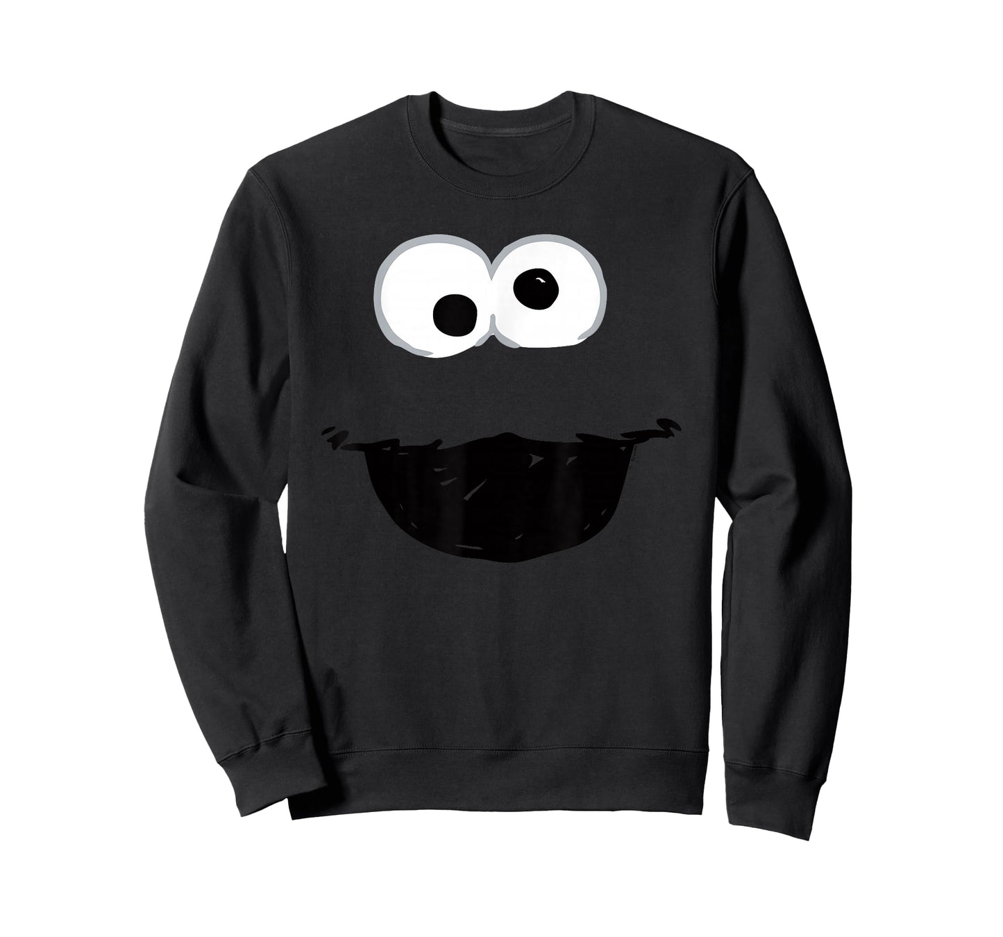 Sesame Street Cookie Monster Crayon Sketch Halloween Costume T-Shirt