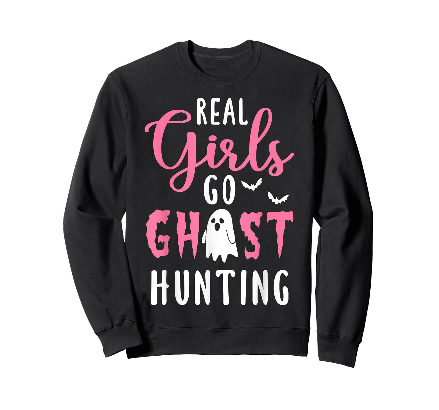 Paranormal Investigator Halloween Real Girls Hunt Ghosts T-Shirt