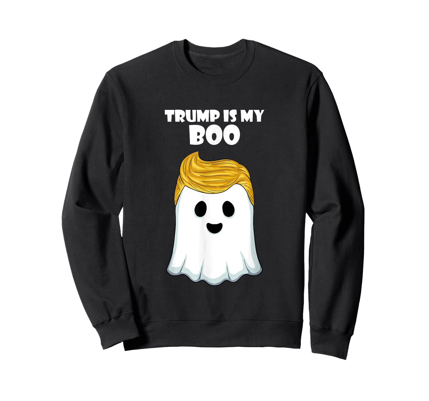 Trump 2024 Hair Funny Ghost Halloween Boo T-Shirt