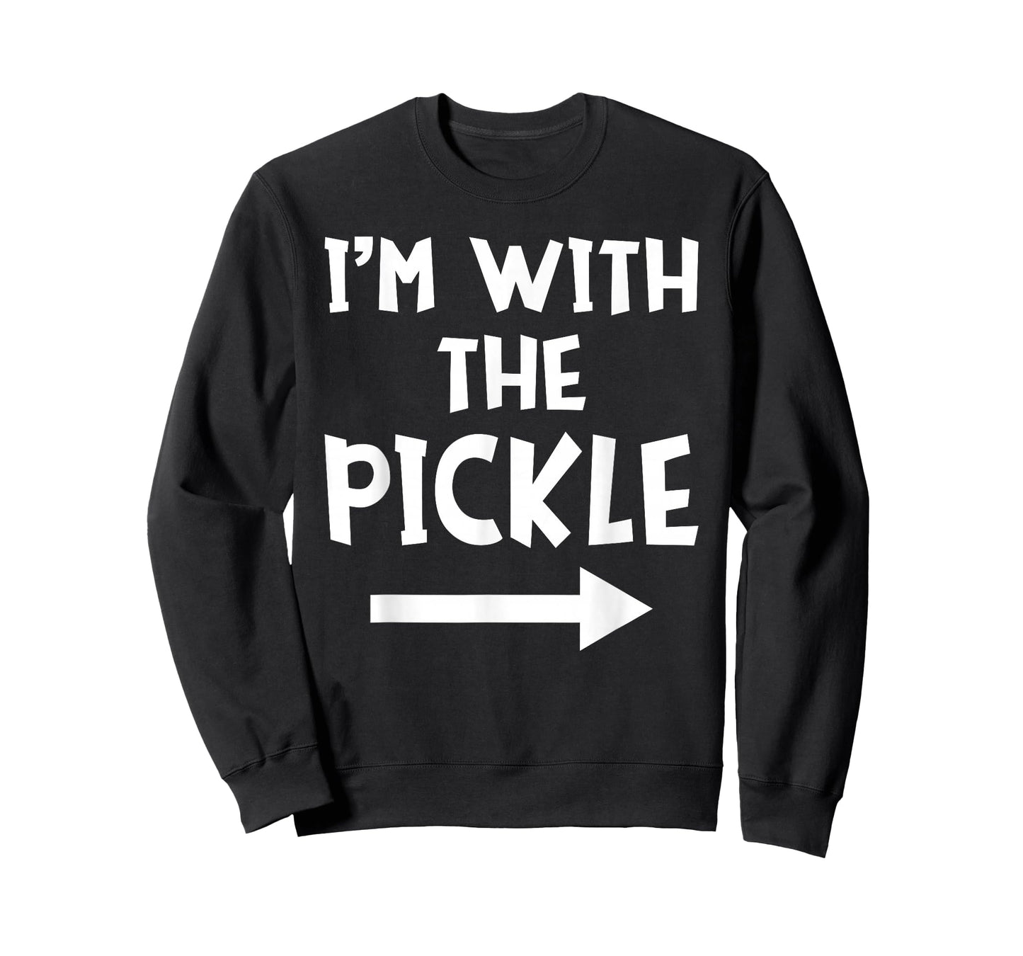 I'm With The Pickle Funny Matching Easy Halloween Costume T-Shirt