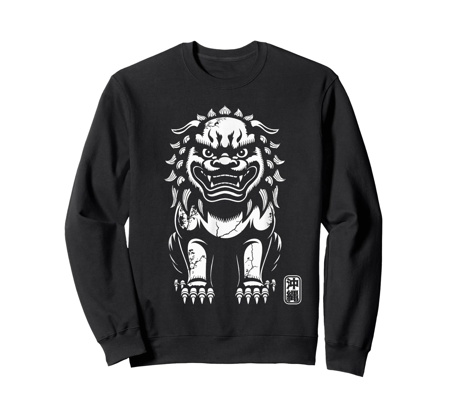 Okinawa Shisa Lion Dog Guardian Japan Kanji Souvenir T-Shirt