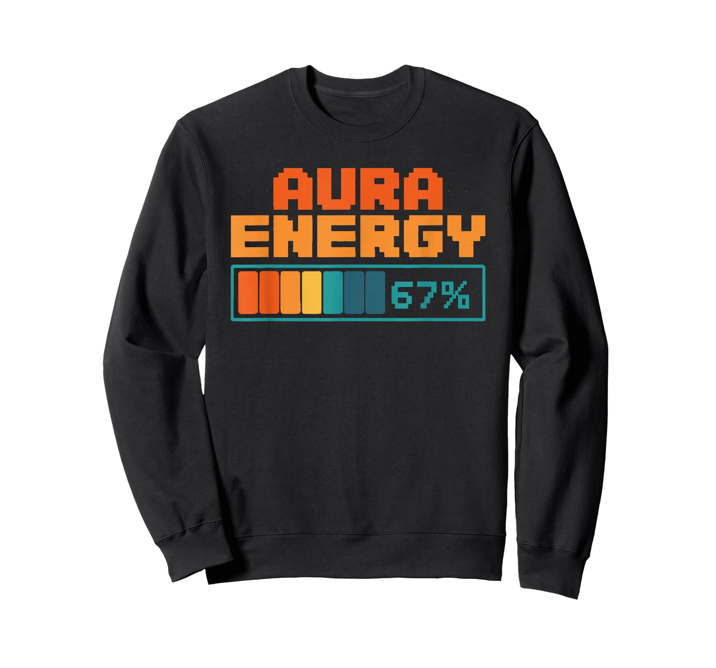 Aura Energy 67% Aura Farming Alpha Slang Gen 67th Number 67 T-Shirt