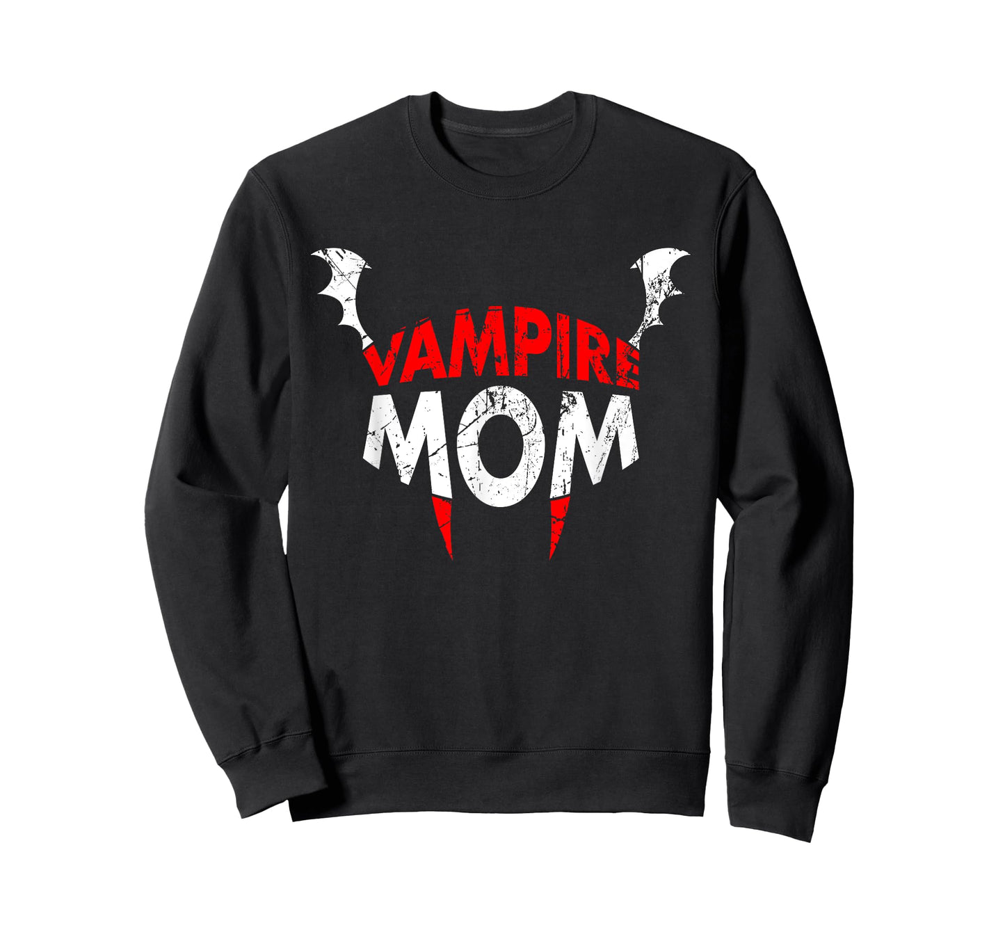 Womens Funny Vampire Mom Halloween Party Costume T-Shirt