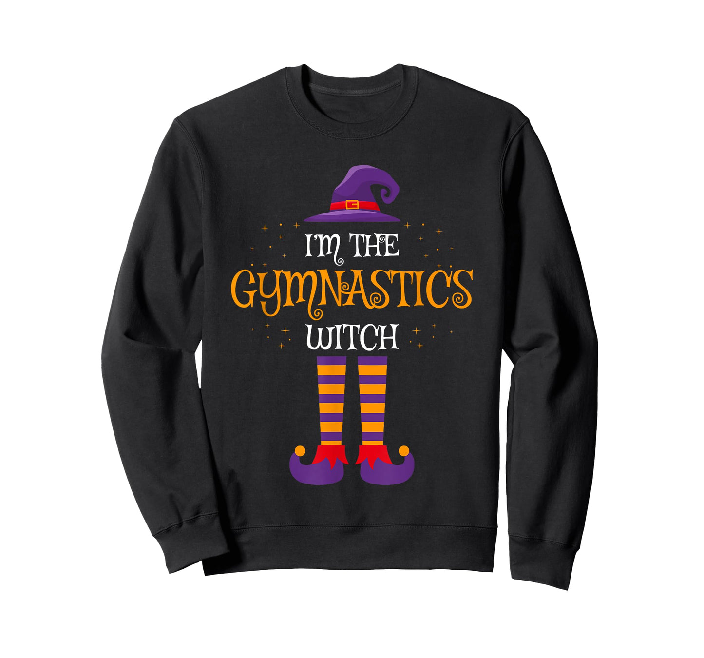 I’m The Gymnastics Witch Halloween Family Matching Costume T-Shirt
