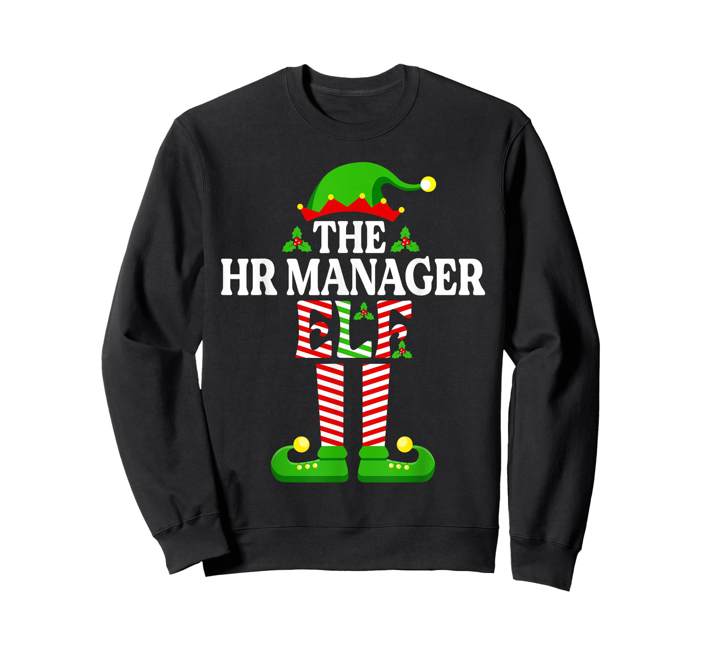 The HR Manager Elf Shirt Funny Christmas Family Matching T-Shirt