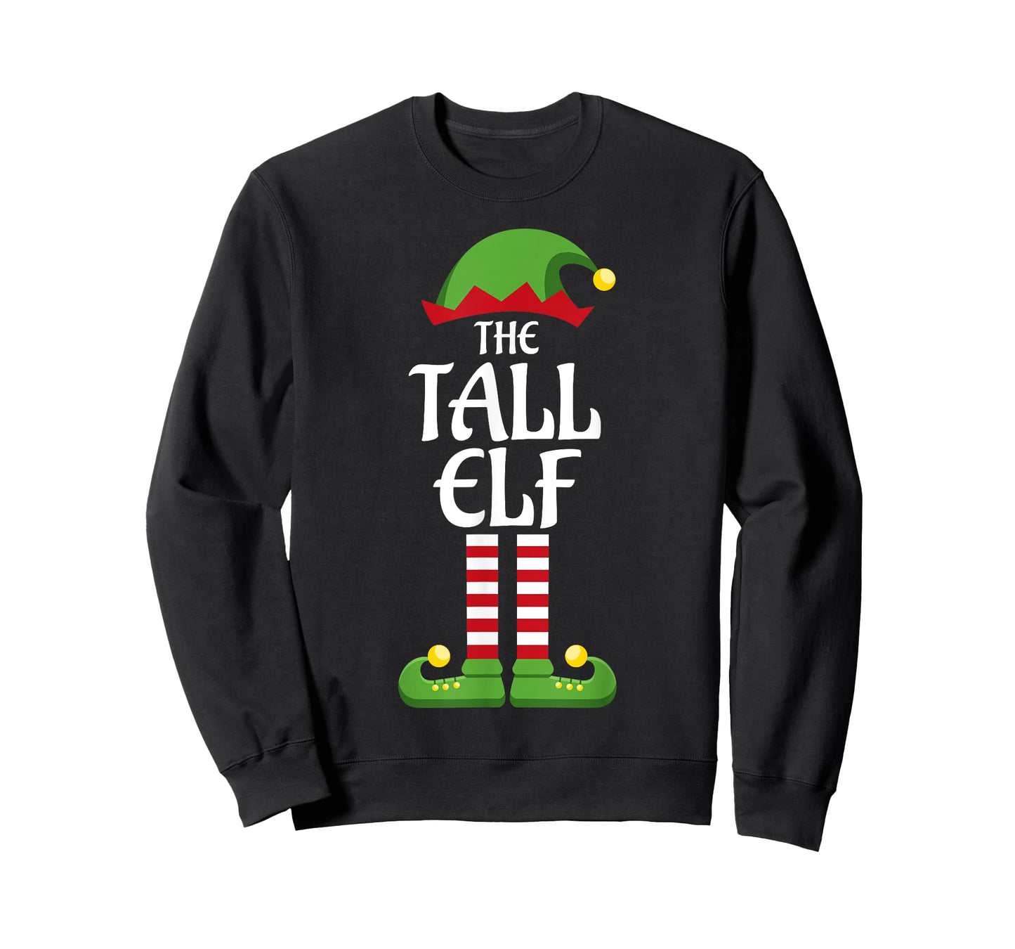 Tall Elf Family Matching Group Christmas T-Shirt
