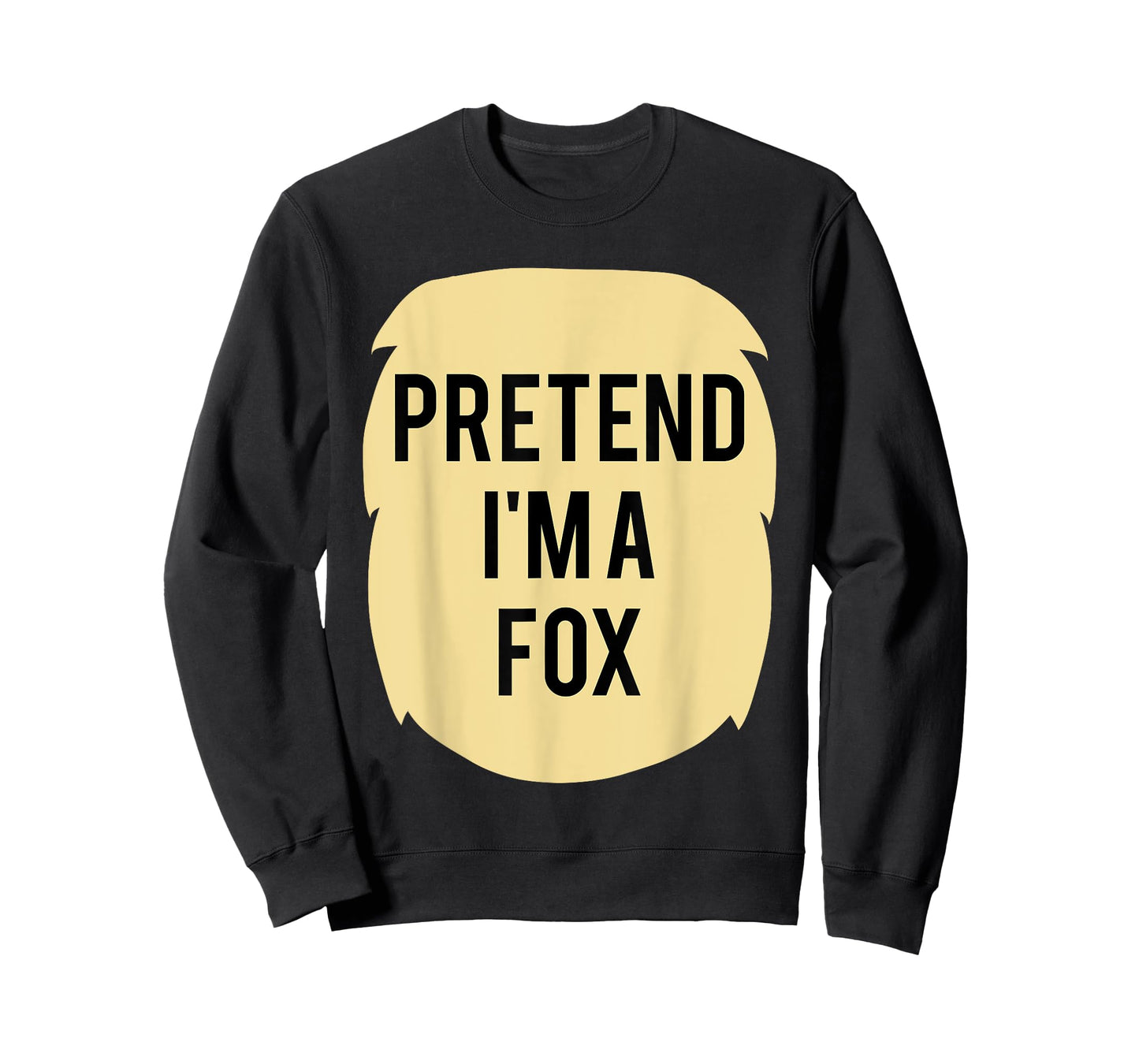 Pretend I'm A Fox Costume Funny Halloween Party T-Shirt