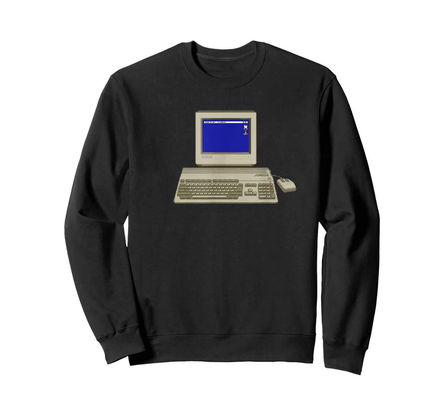 Commodore Amiga 500 Retro Gaming Pixel Art T-Shirt