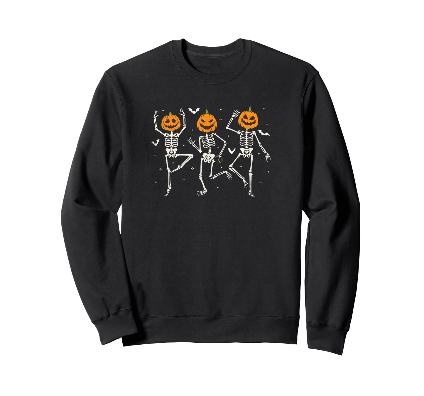 Halloween Dancing Skeletons pumpkin for women T-Shirt