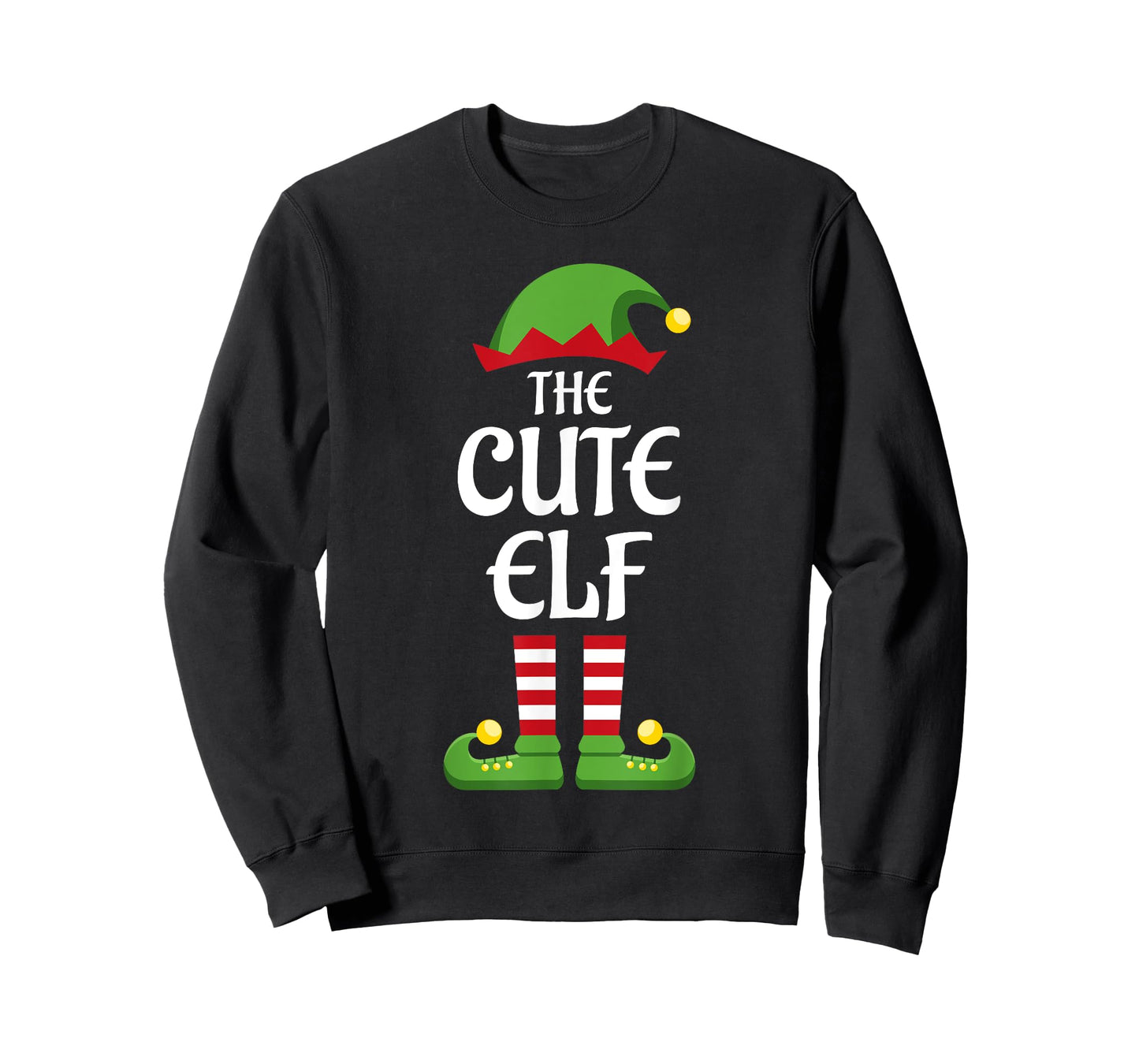 Cute Elf Family Matching Group Christmas T-Shirt