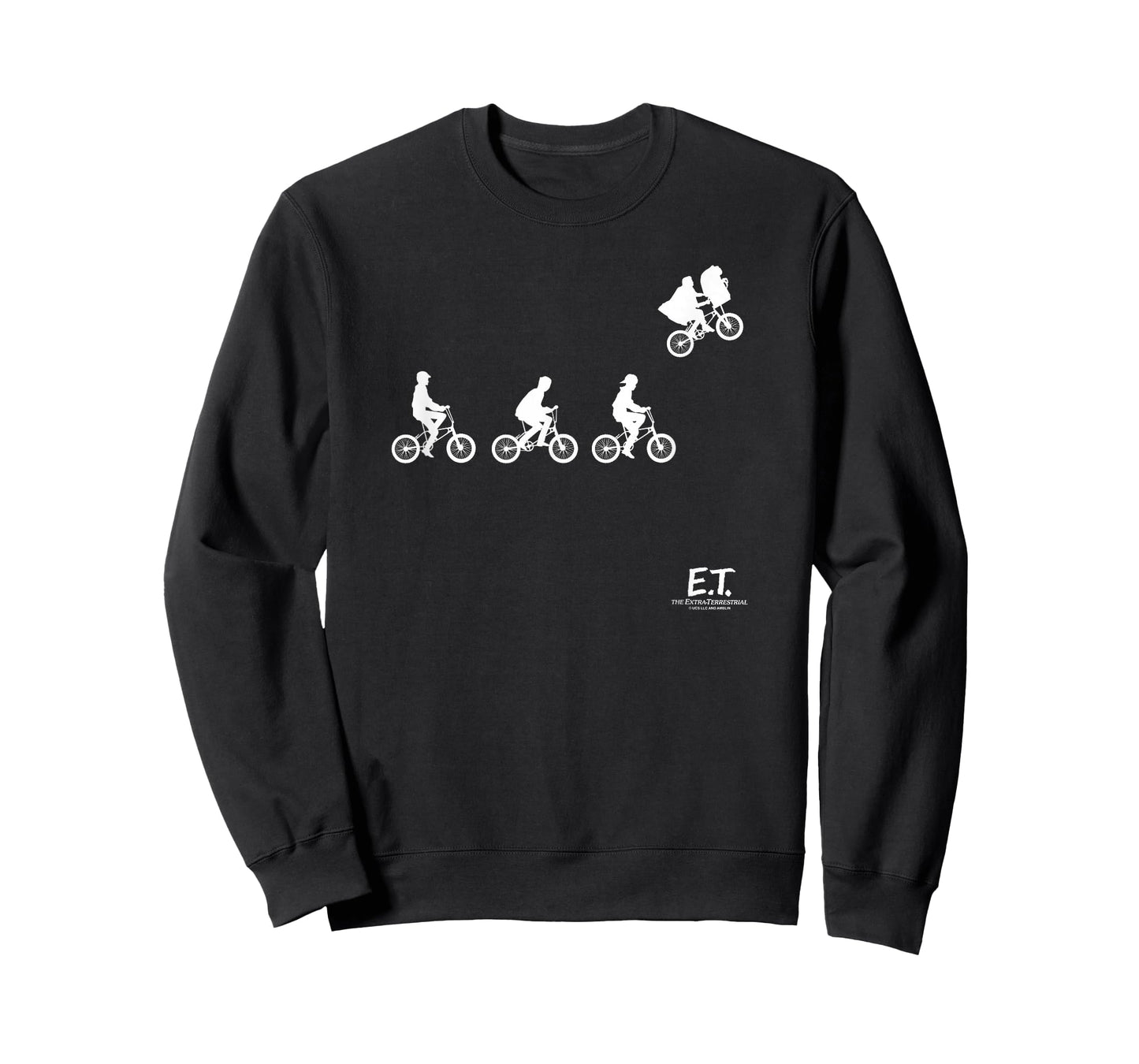 E.T. the Extra-Terrestrial Bike Chase Silhouette T-Shirt