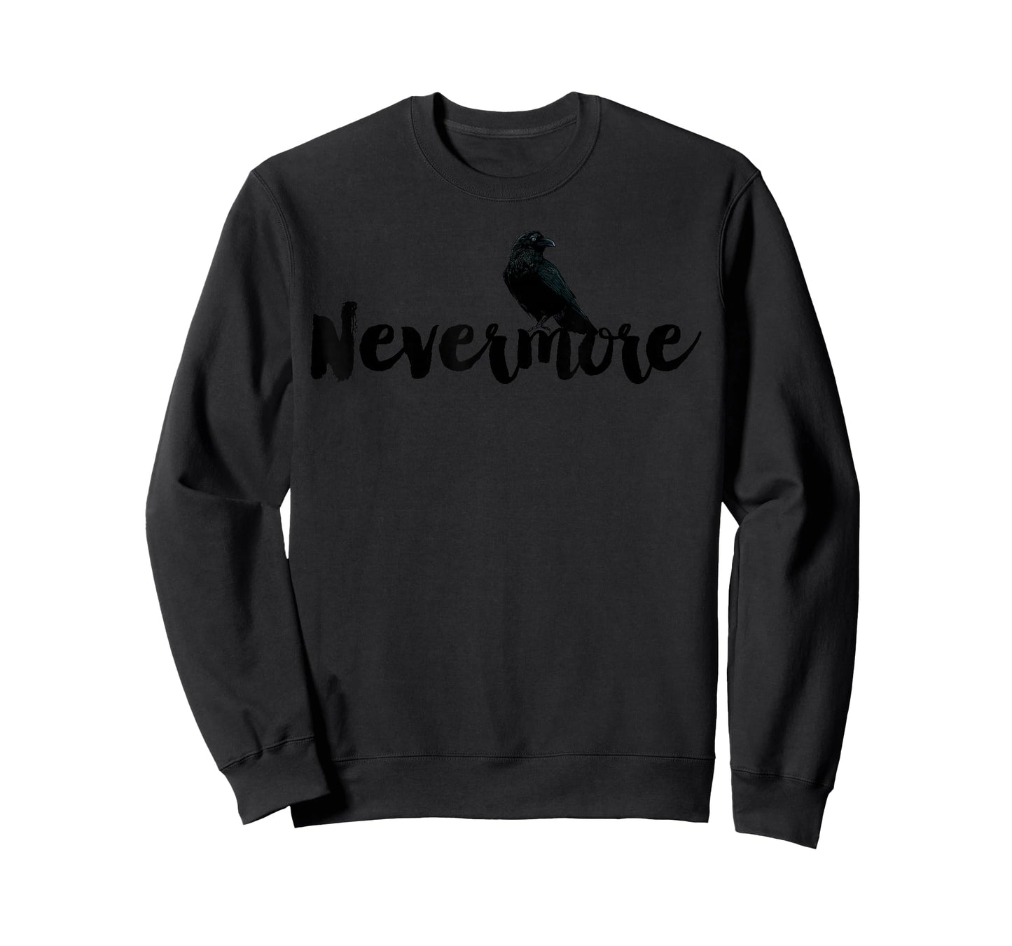Miftees Edgar Allan Poe Tees Raven Nevermore Dark Literature T-Shirt
