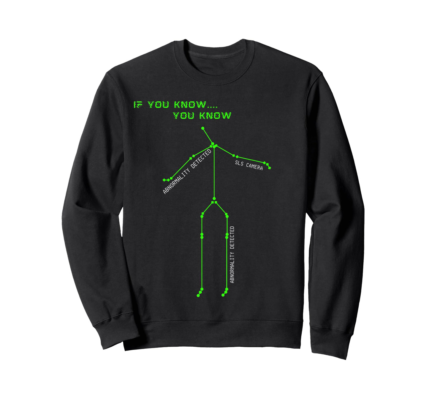 Ghost Hunting SLS Camera Stick Man Novelty Spooky T-Shirt