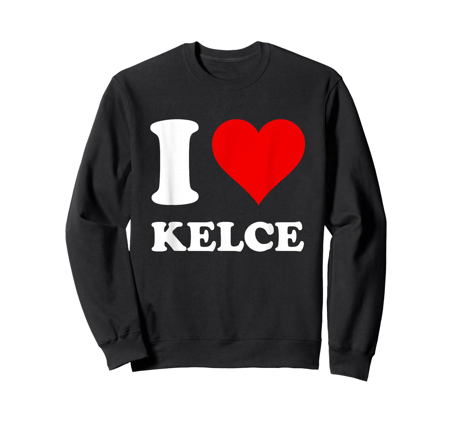 Red Heart I Love Kelce T-Shirt
