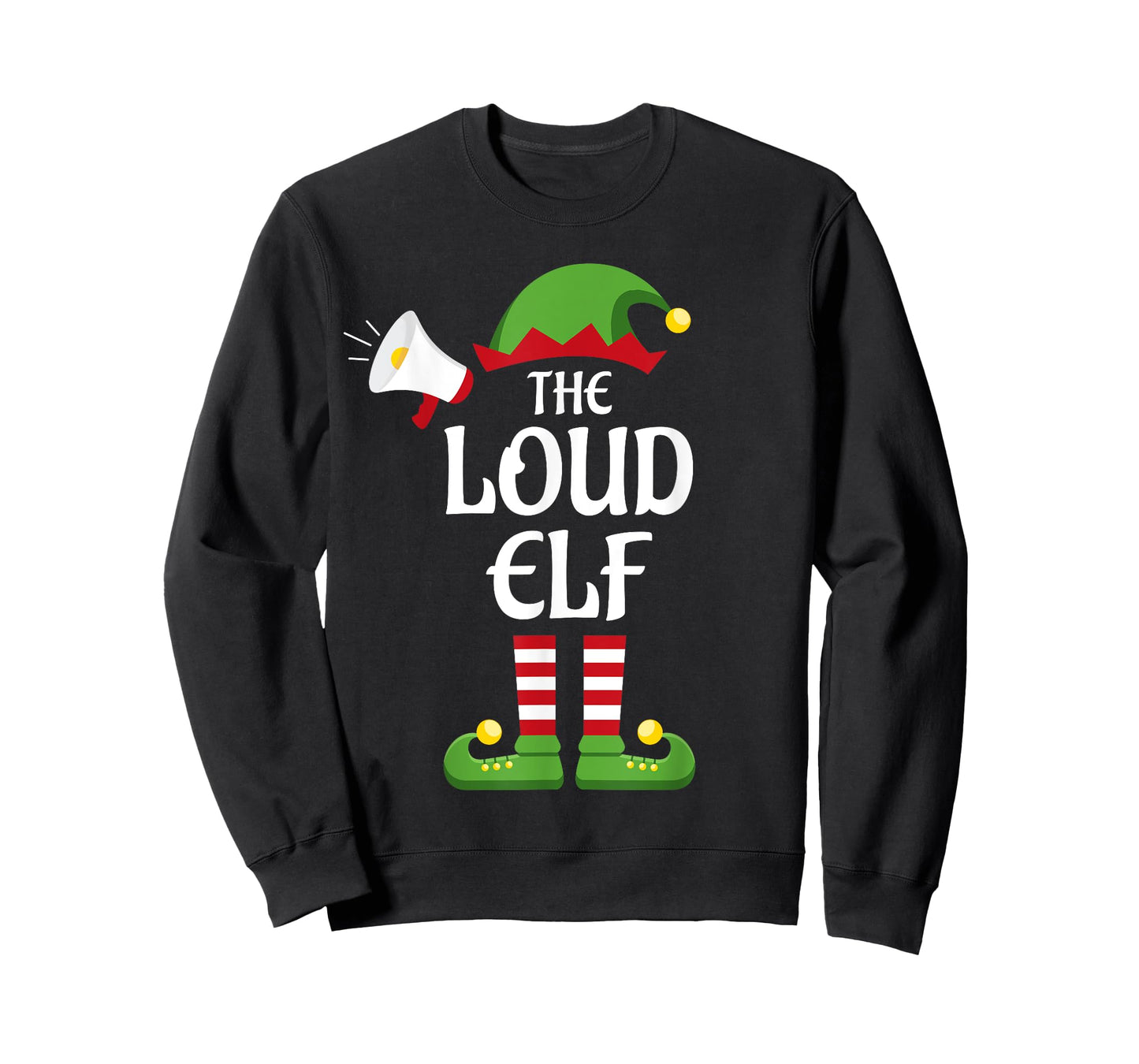 Loud Elf Family Matching Group Christmas T-Shirt