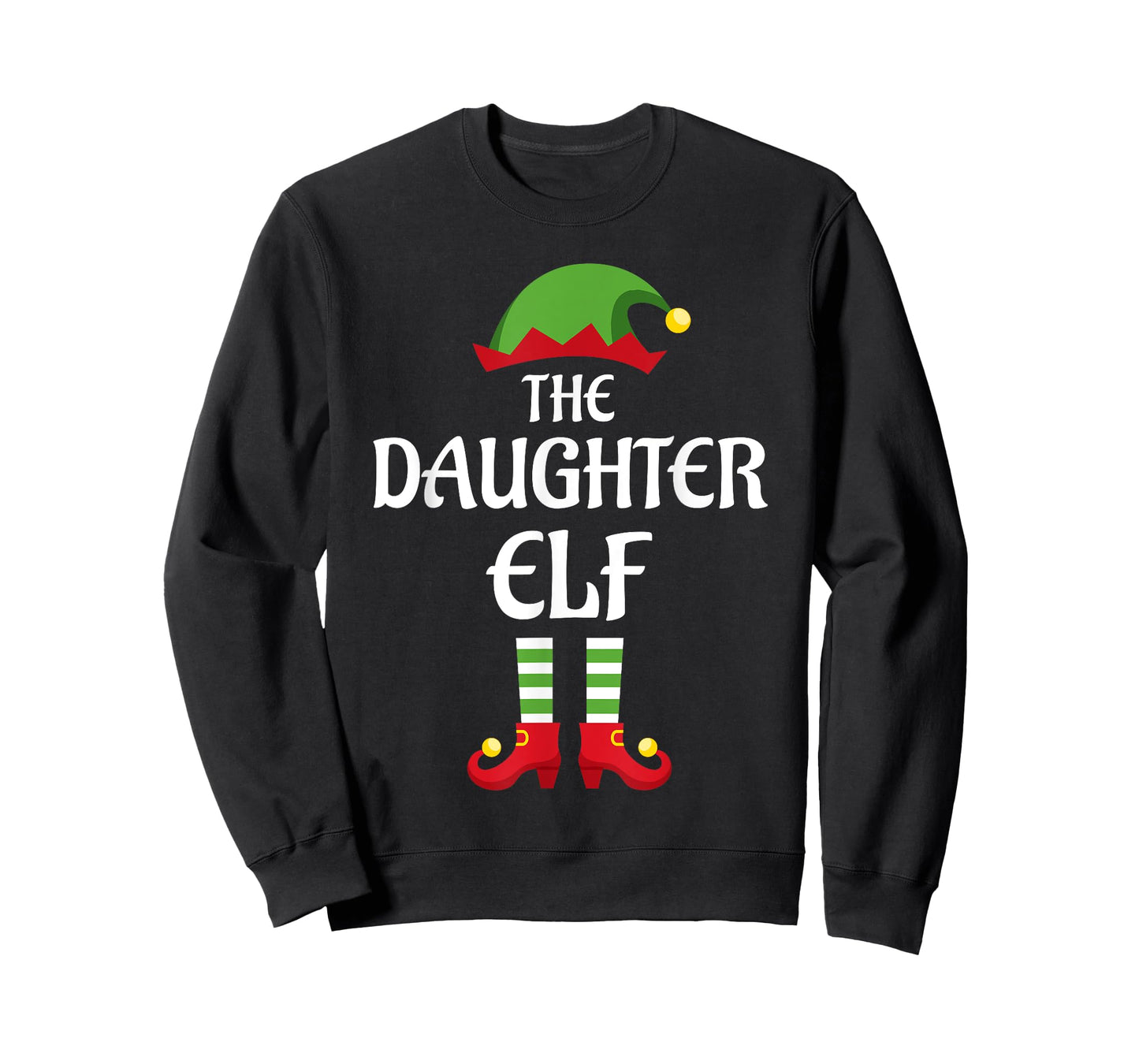 Daughter Elf Family Matching Group Christmas T-Shirt