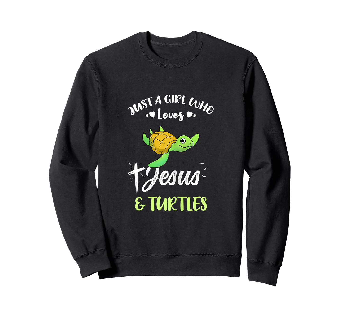 Just A Girl Who Loves Jesus And Turtles T-Shirt
