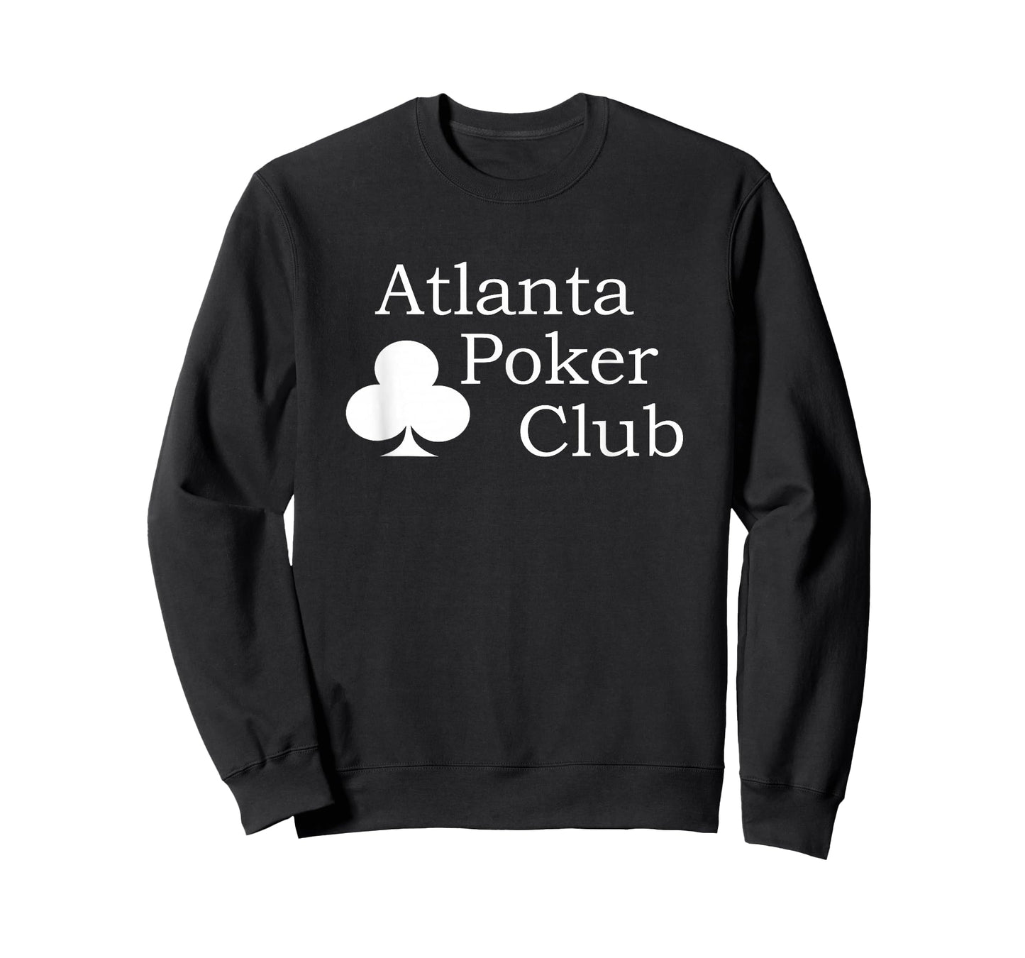 Atlanta Poker Club Classic Big White Logo T-Shirt T-Shirt