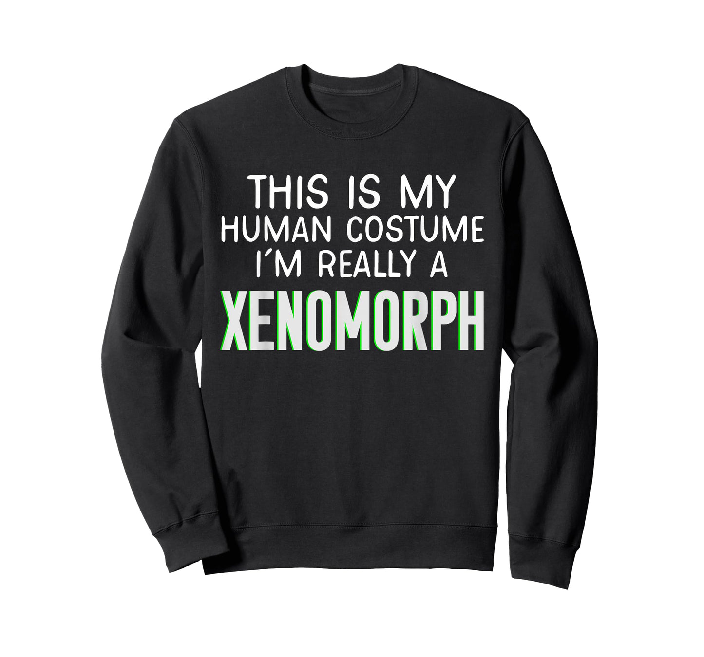 This Is My Human Costume I'm Really A Xenomorph T-Shirt