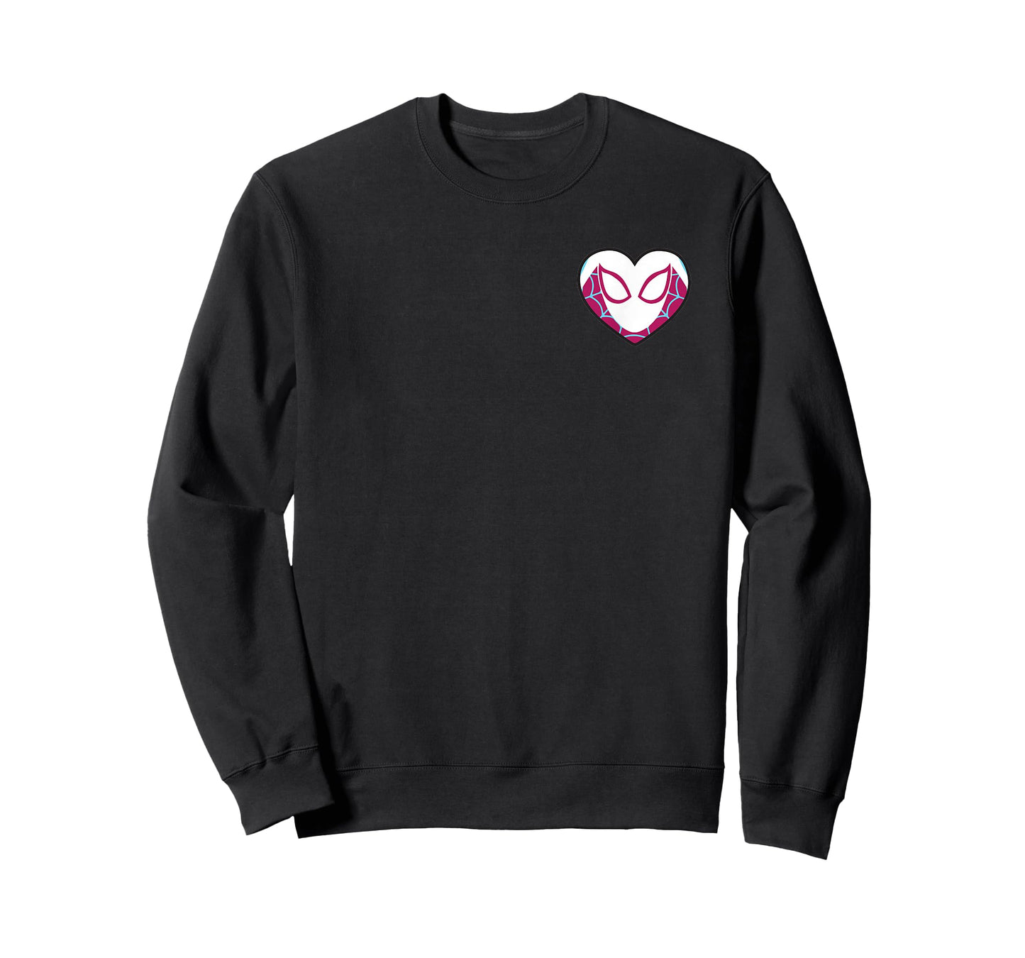 Marvel Spider-Gwen Ghost Spider Valentine’s Day Heart Mask T-Shirt