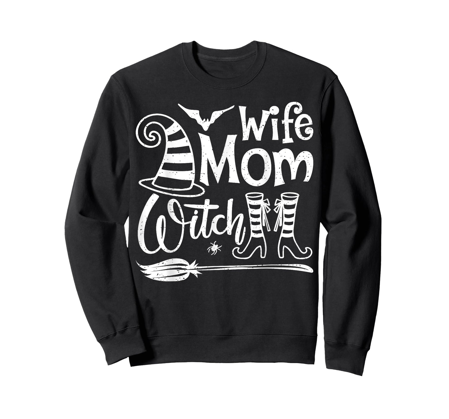Wife Mom Witch Halloween T-Shirt