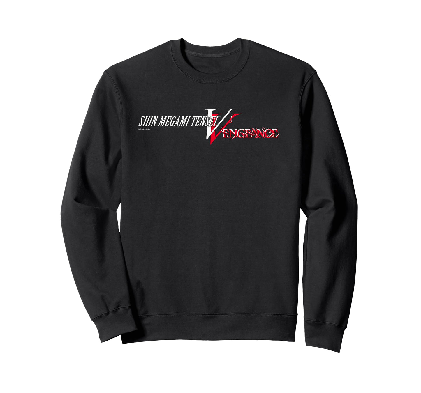 Shin Megami Tensei V: Vengeance Logo (White) ATLUS T-Shirt