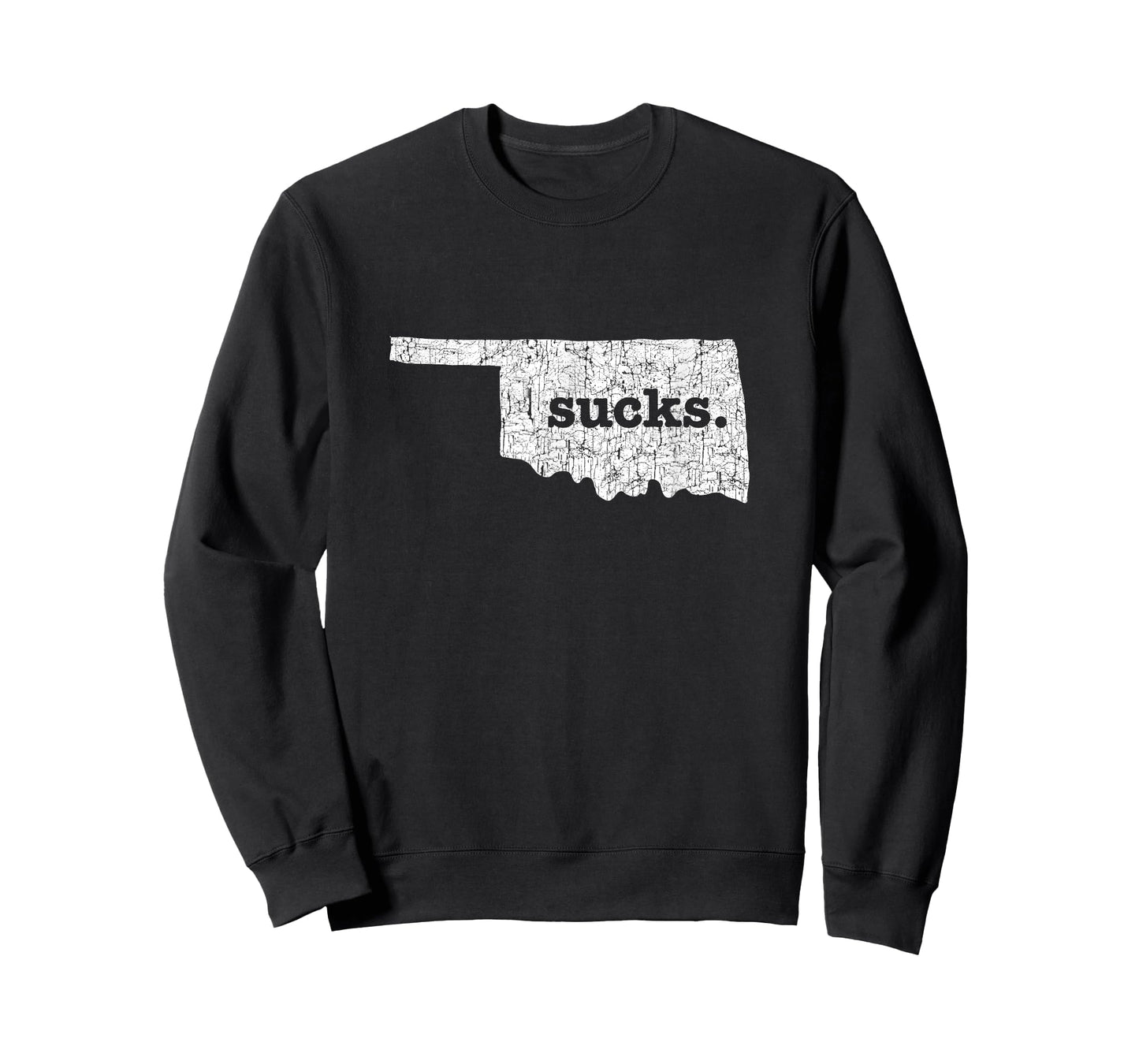 Oklahoma Sucks Funny Retro Style Gag T-Shirt