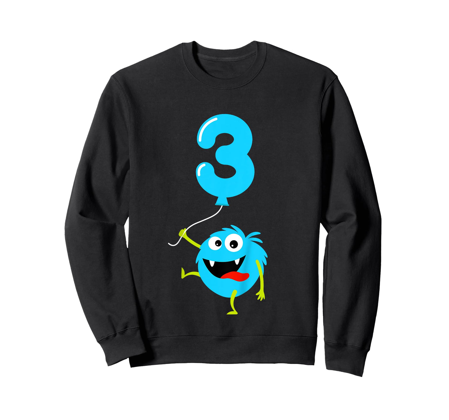 Kids 3rd Birthday Cute Monster Gift Shirt For 3 Year Old Boys T-Shirt