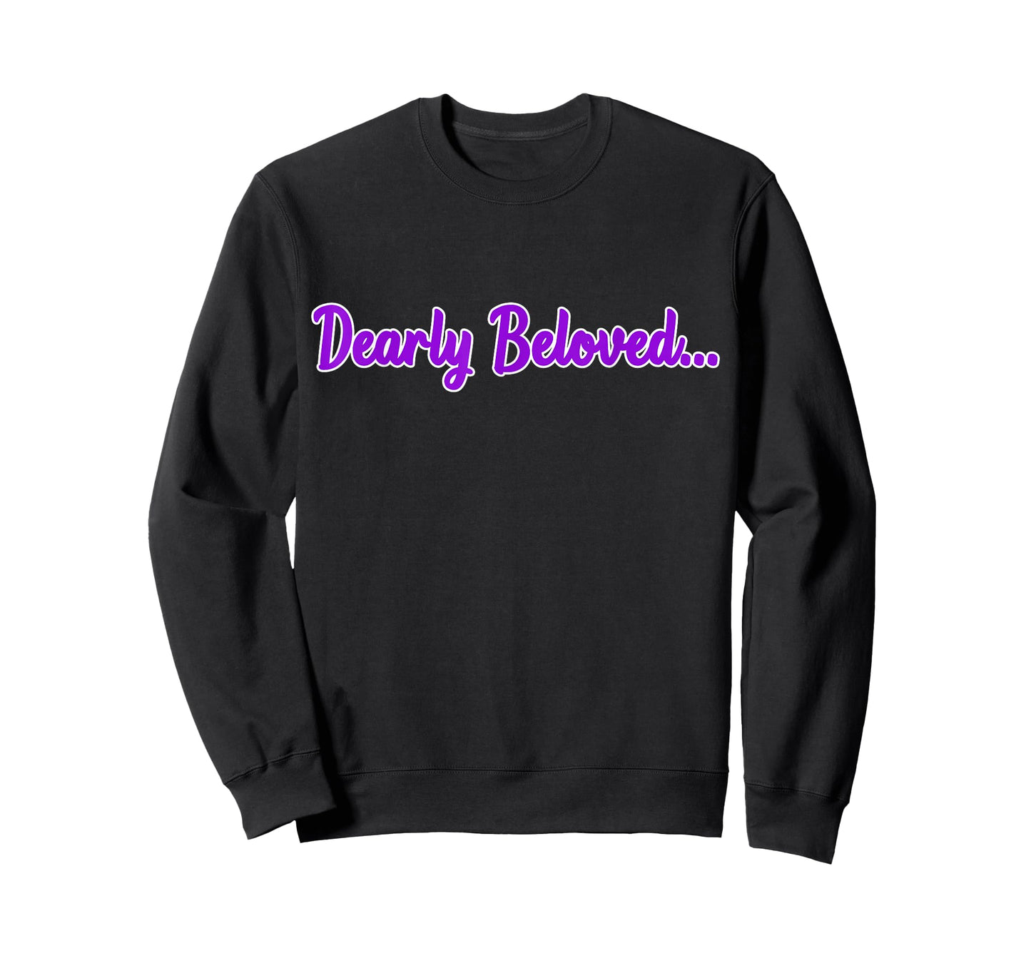 Dearly Beloved Purple 80s Retro Concert 1980's T-Shirt