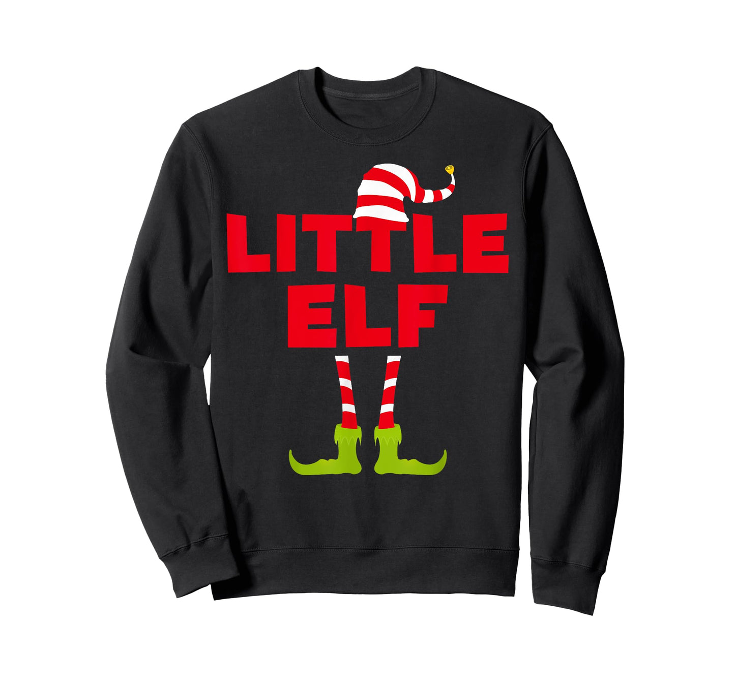Little Elf T-Shirt Funny Matching Christmas Elf Shirt T-Shirt