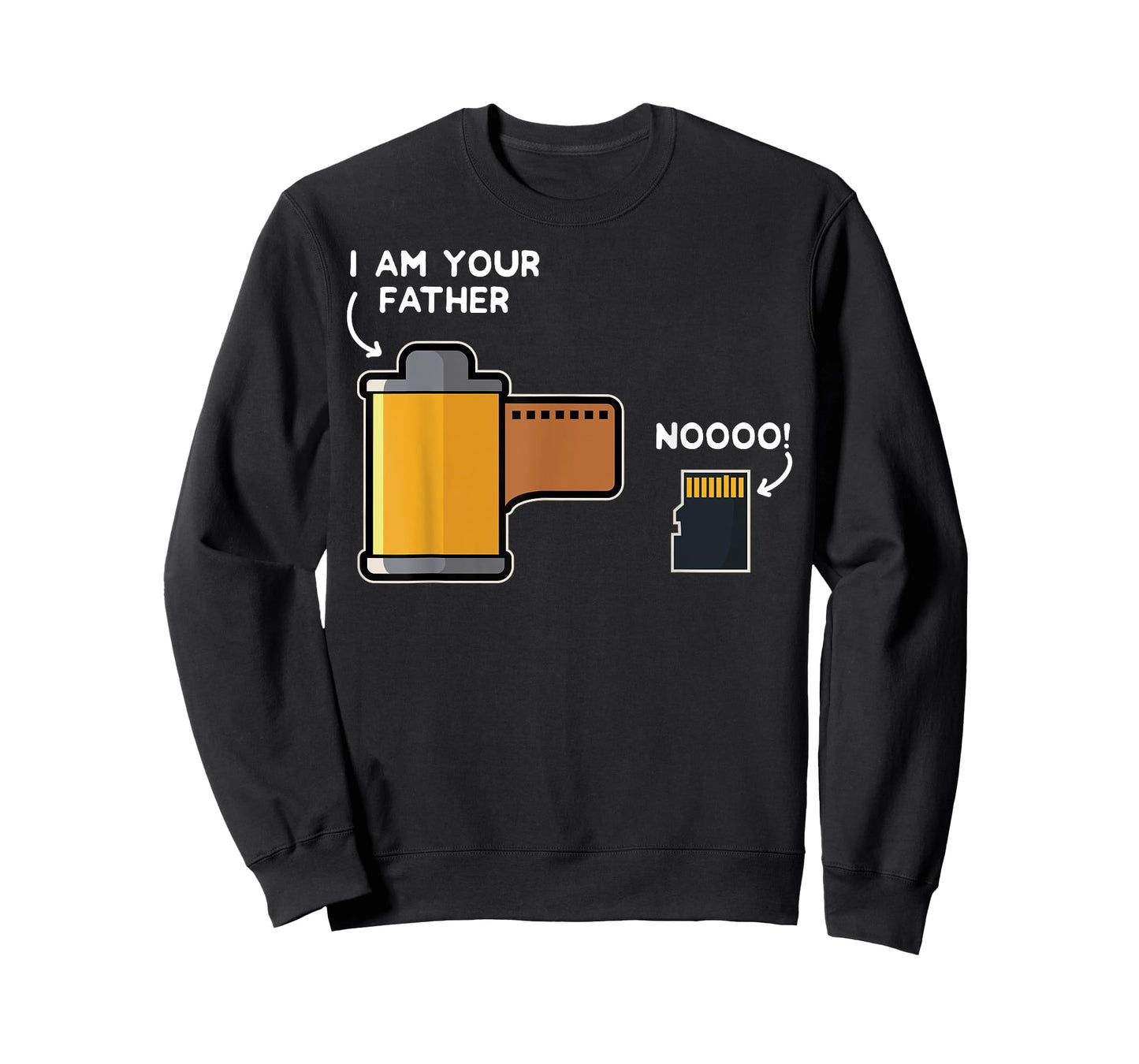 Funny Photography Gift Design Film Father of SD Card T-Shirt