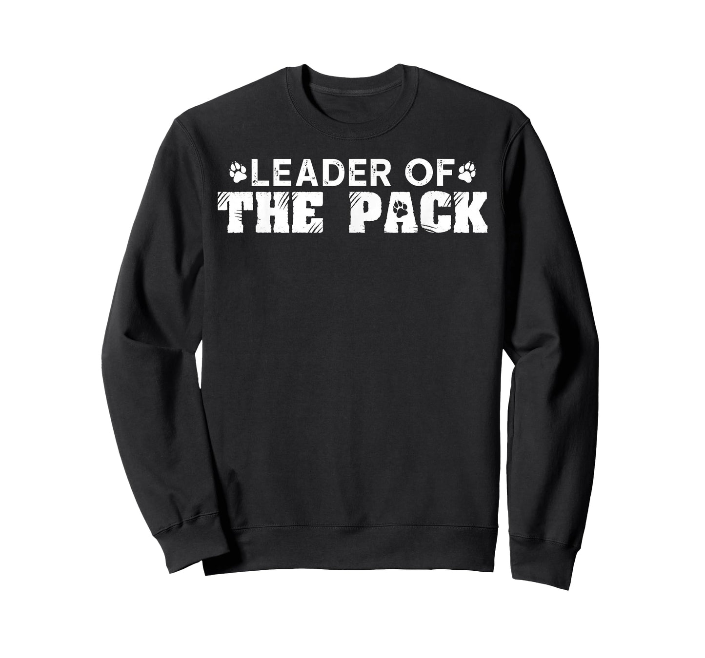 Leader of The Pack Funny Alpha Dog Wolf Paw Scout Gift T-Shirt