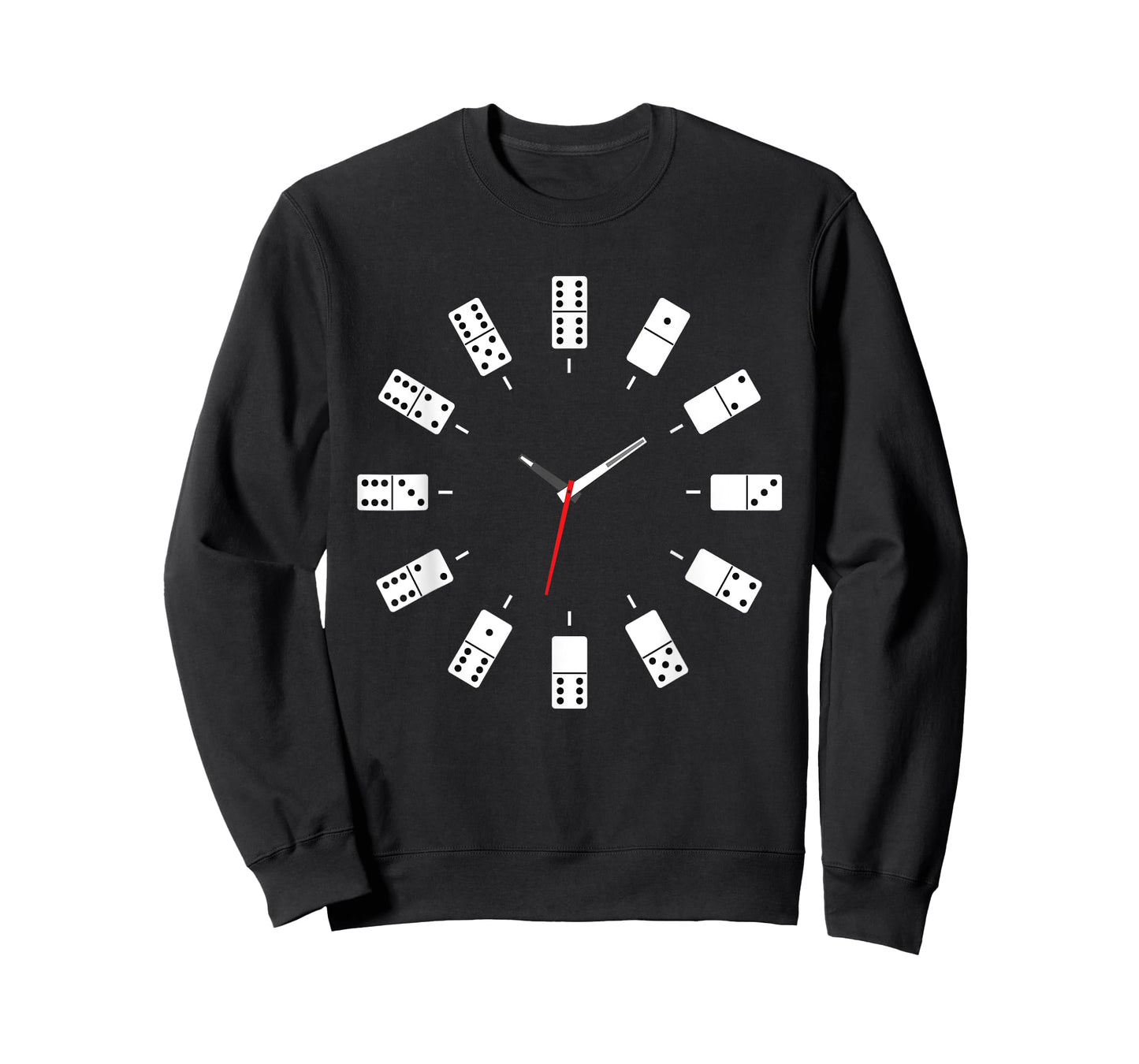 Domino Clock - Domino Player Dominoes Lover Tile Game T-Shirt