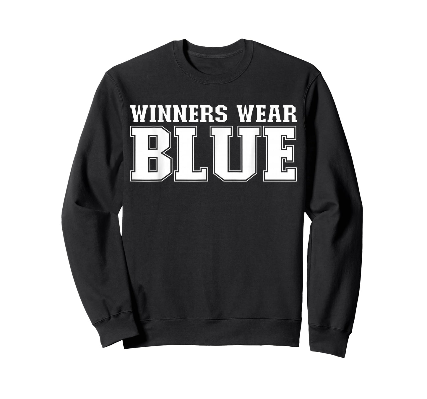Winners Wear Blue Spirit Wear Team Game Color War Funny T-Shirt