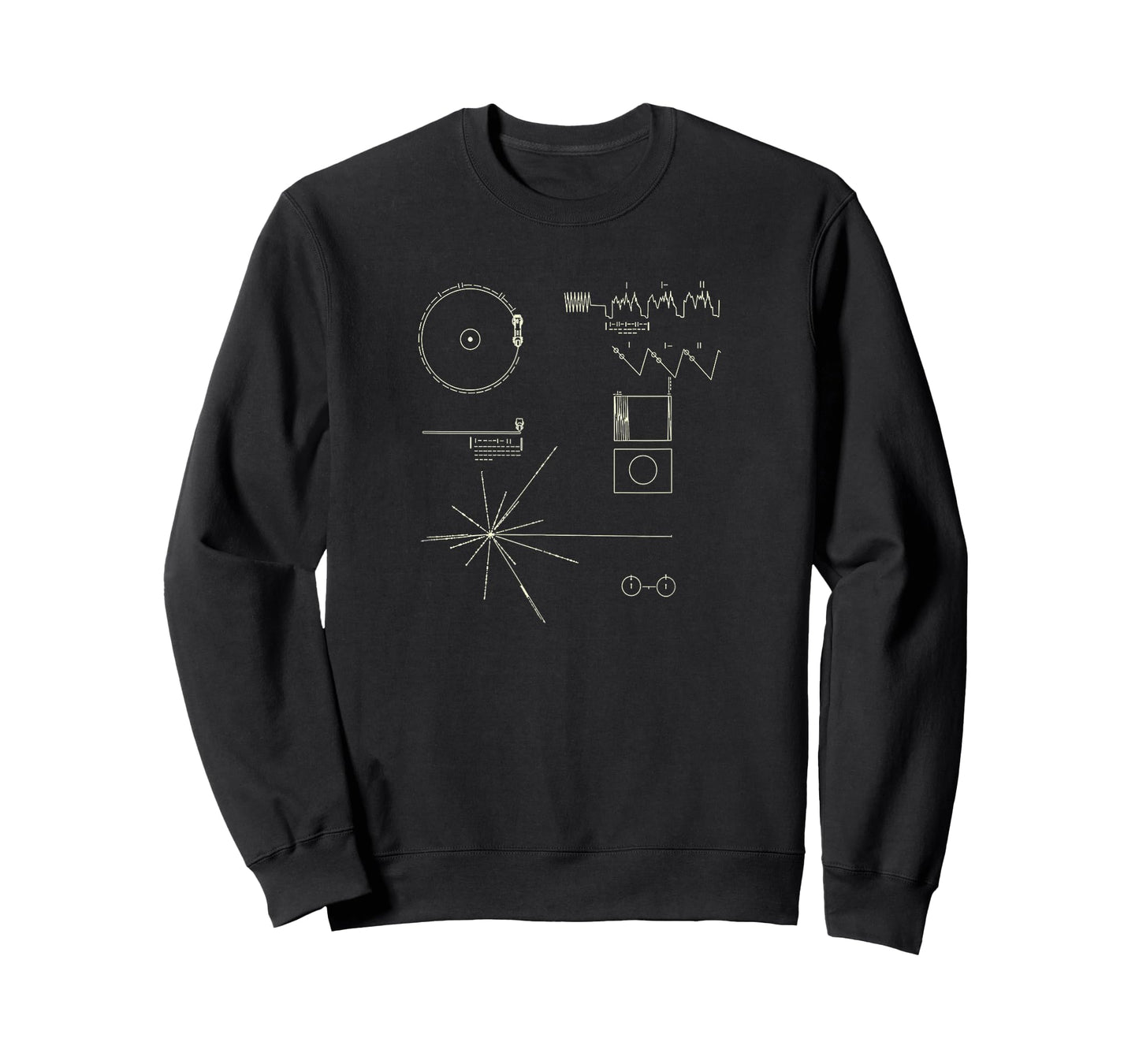 Voyager Golden Record NASA T Shirt