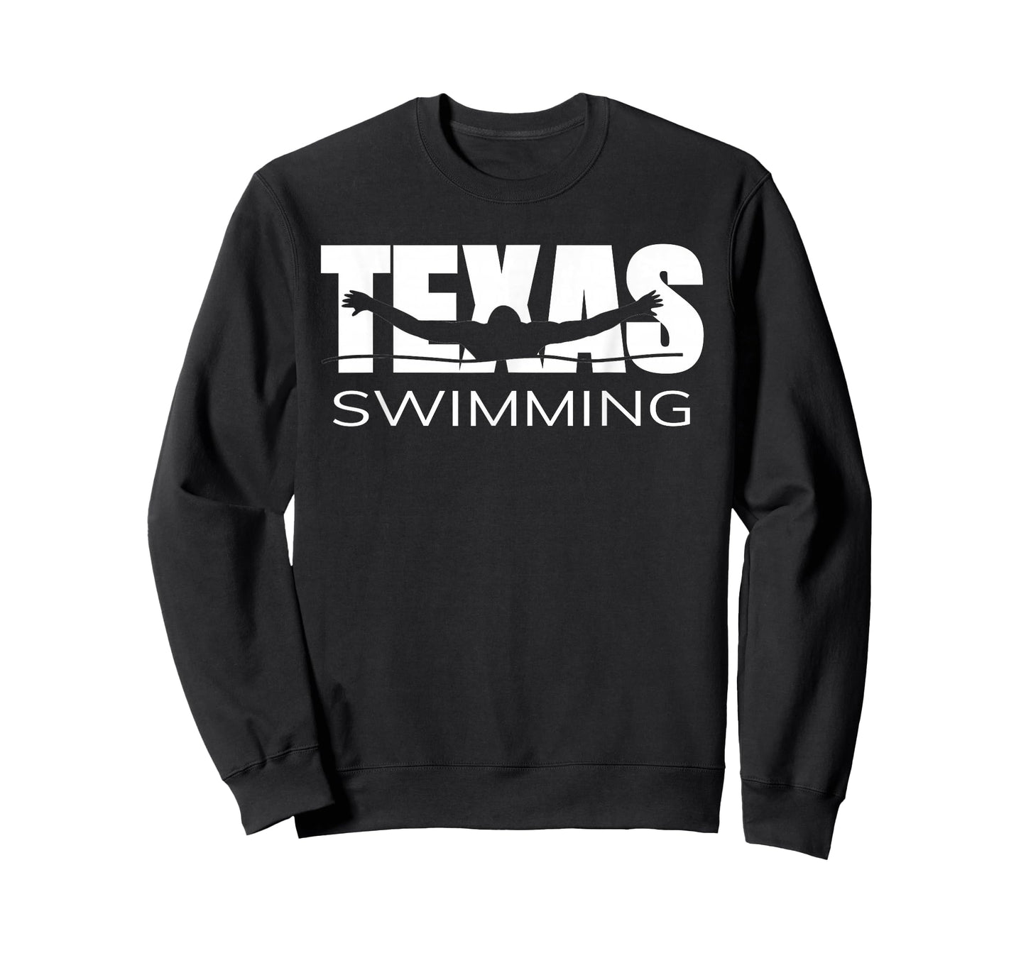 Love Texas Swimming Team Gift TX Home Lone Star State Pride T-Shirt