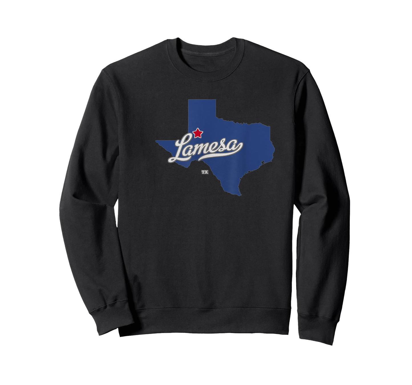 Lamesa Texas TX Map T-Shirt