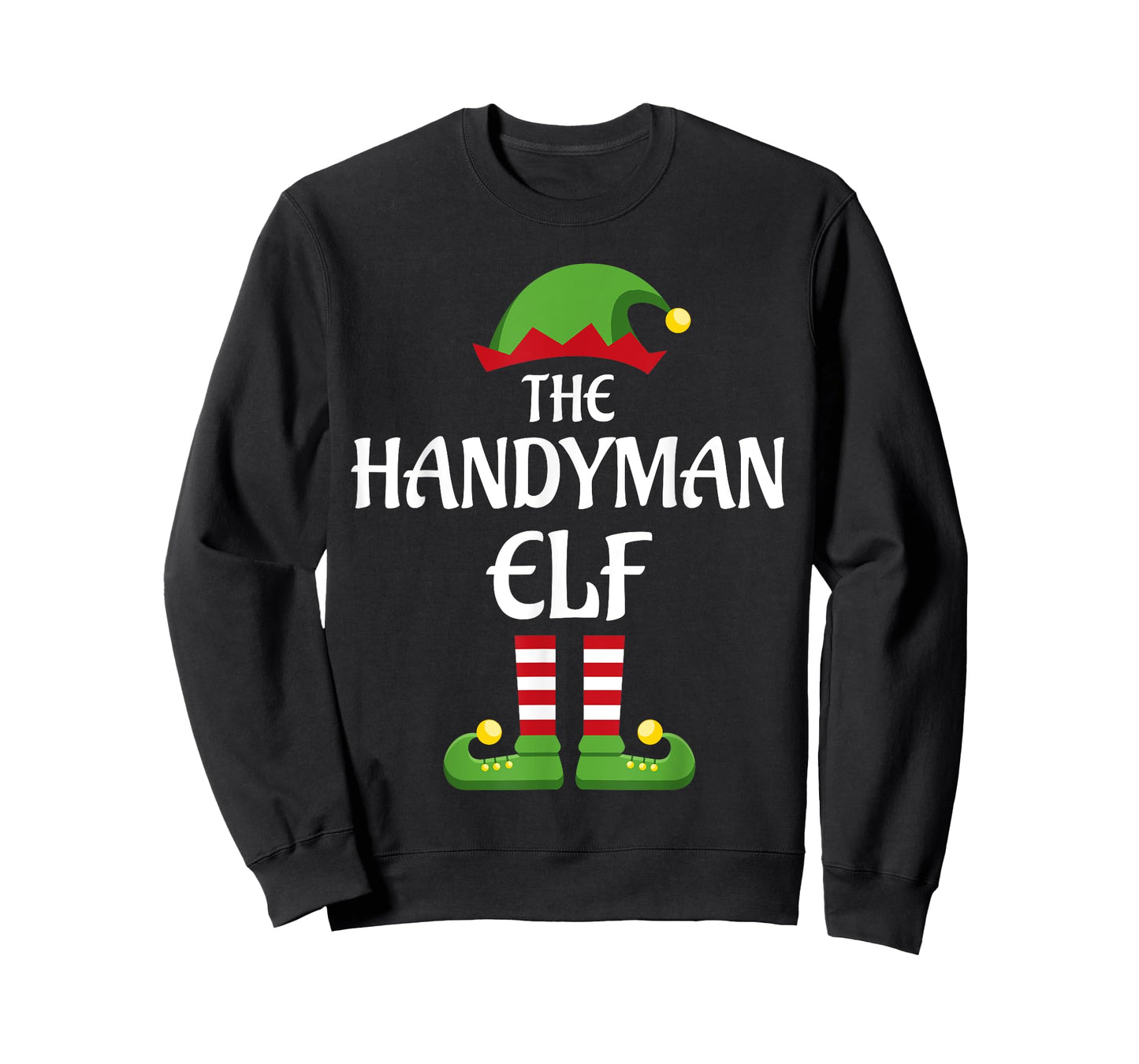 Handyman Elf Family Matching Group Christmas T-Shirt
