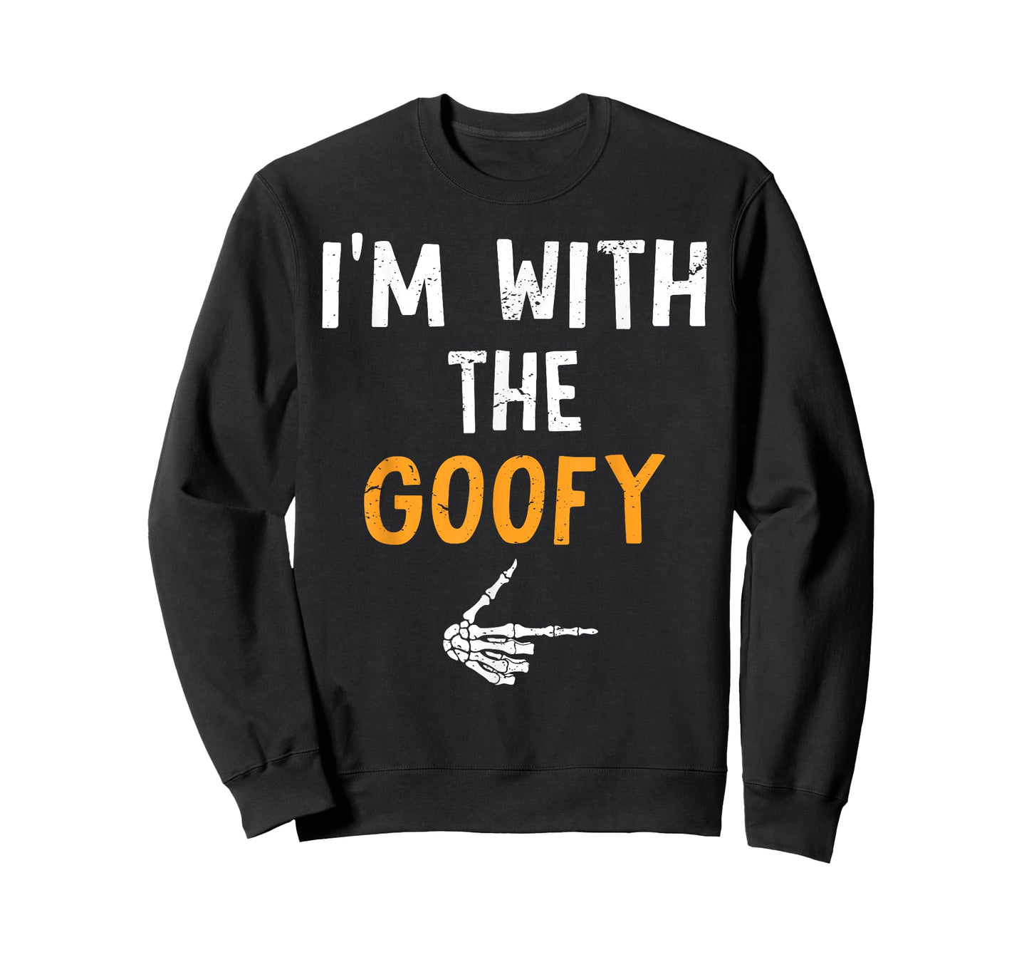 I'm with The Goofy Costume Halloween Matching Couple T-Shirt