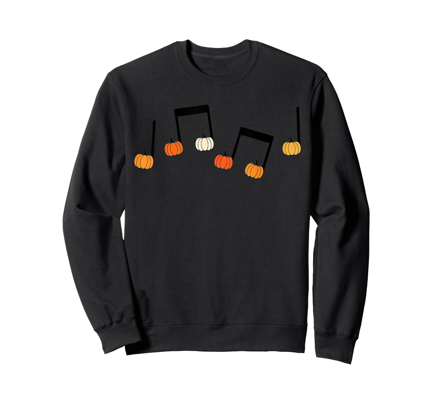 Music Note Pumpkin Fall Music Teacher Halloween Costume T-Shirt