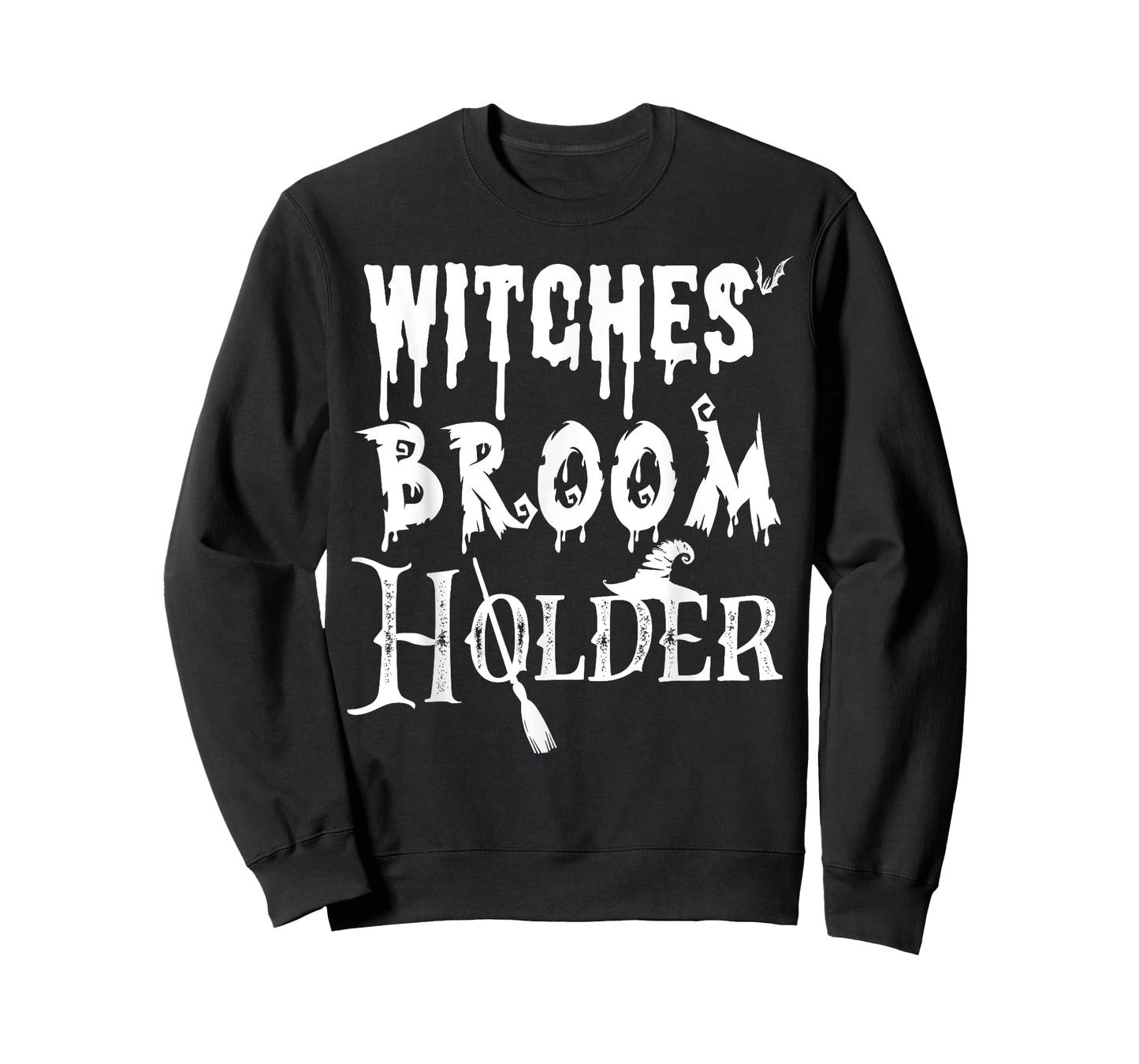 Halloween Security Shirt I Witches' Broom Holder T-Shirt