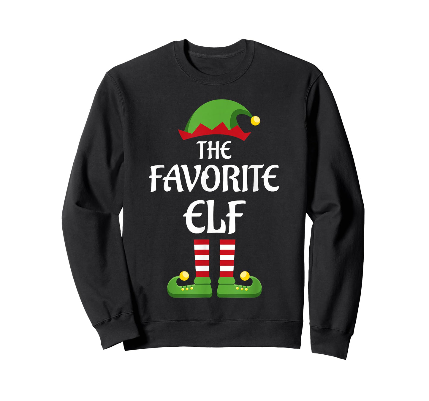 Favorite Elf Family Matching Group Christmas T-Shirt