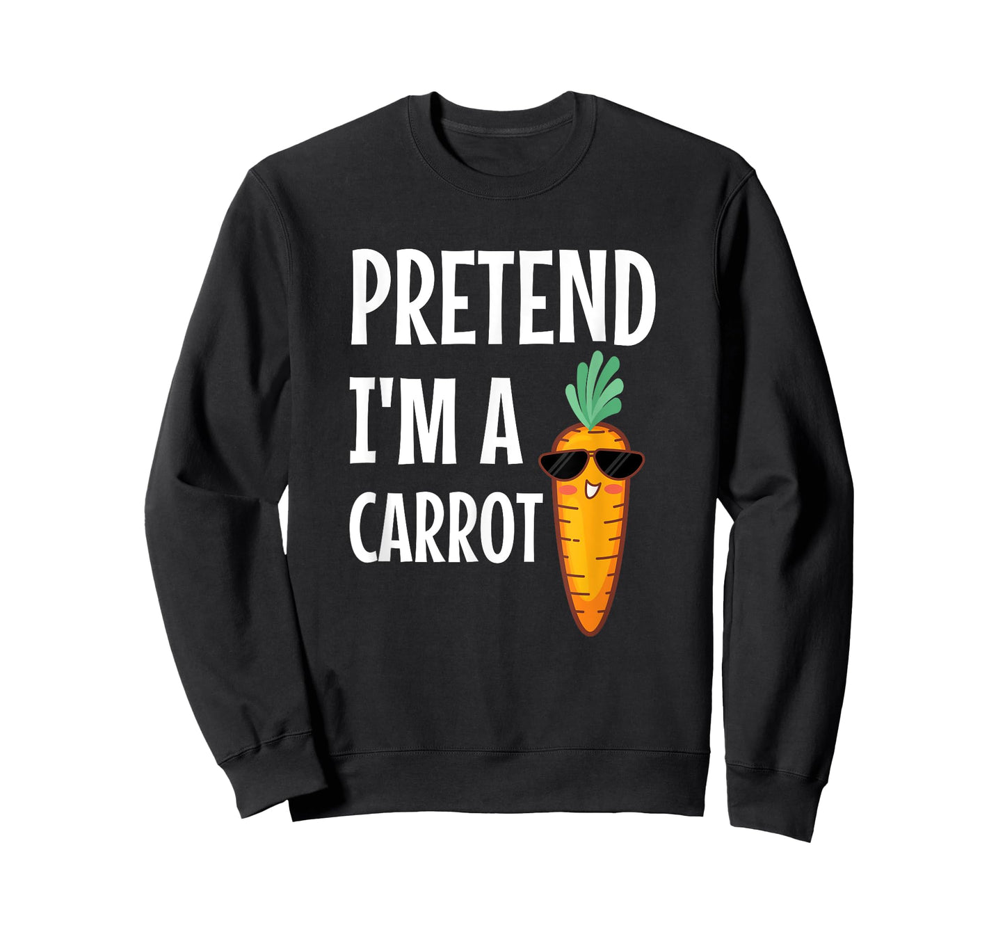 Pretend I'm A Carrot Easy DIY Halloween Costume T-Shirt