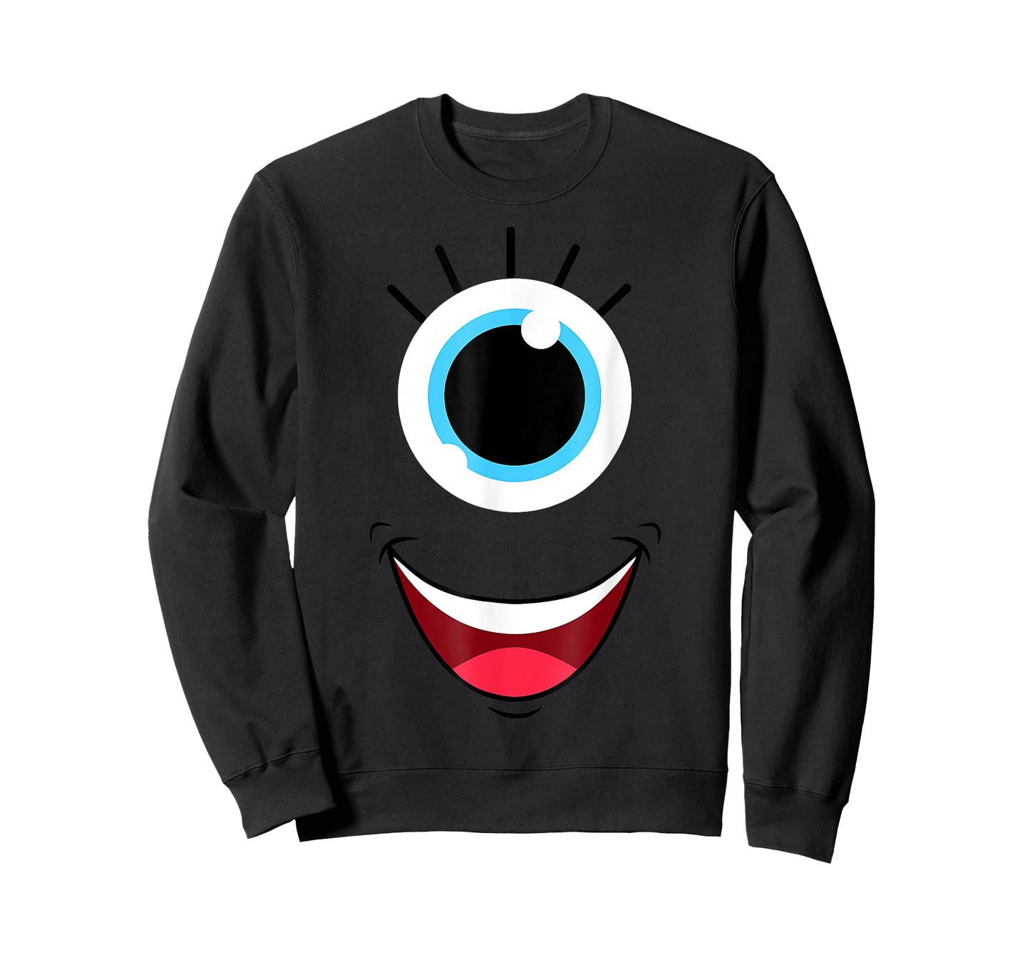 Scary Monster Eyeball Face Costume T-Shirt Halloween T-Shirt