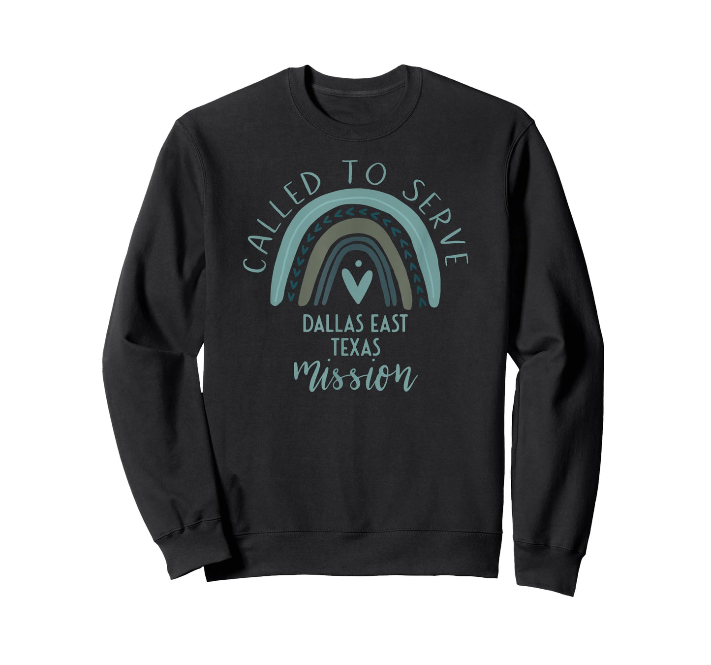 Called To Serve Boho Rainbow Dallas East Texas Mission T-Shirt