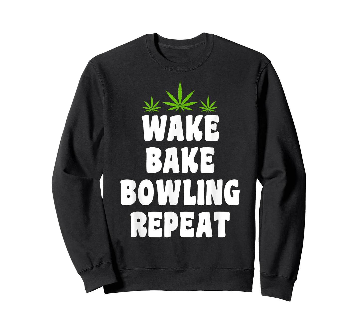 Bowling & Cannabis Marijuana Weed Smoker T-shirt T-Shirt