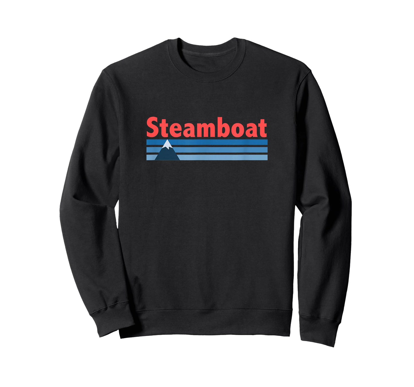Retro Style Mountain - Steamboat Springs Colorado T-Shirt T-Shirt