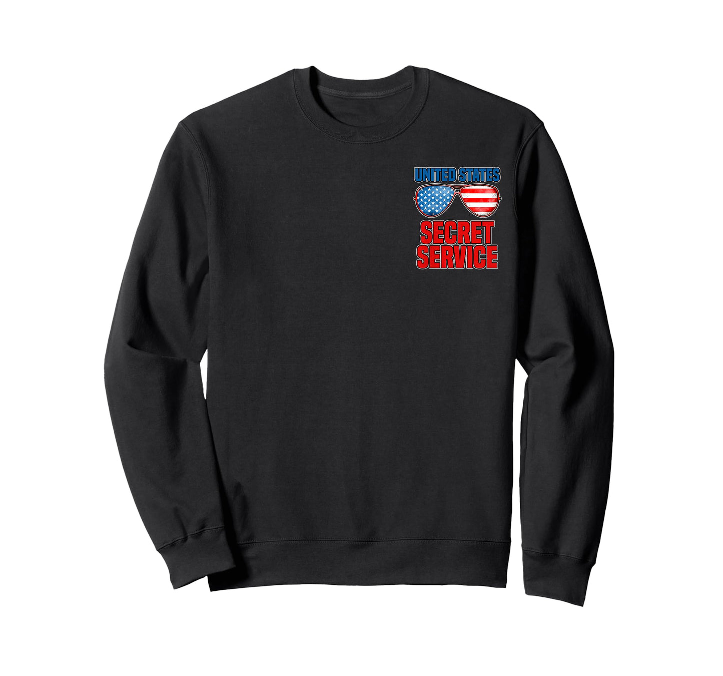 Patriotic Secret Service United States Sunglasses T-Shirt